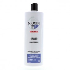 Nioxin 體系 5 洗髮露 中性至粗糙 化學處理 中至稀疏髮量 1000ml