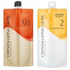 Shiseido Crystallizing Qurl M1 Hair Wave Perm Chemicals Neutralizing Lotion 400ML